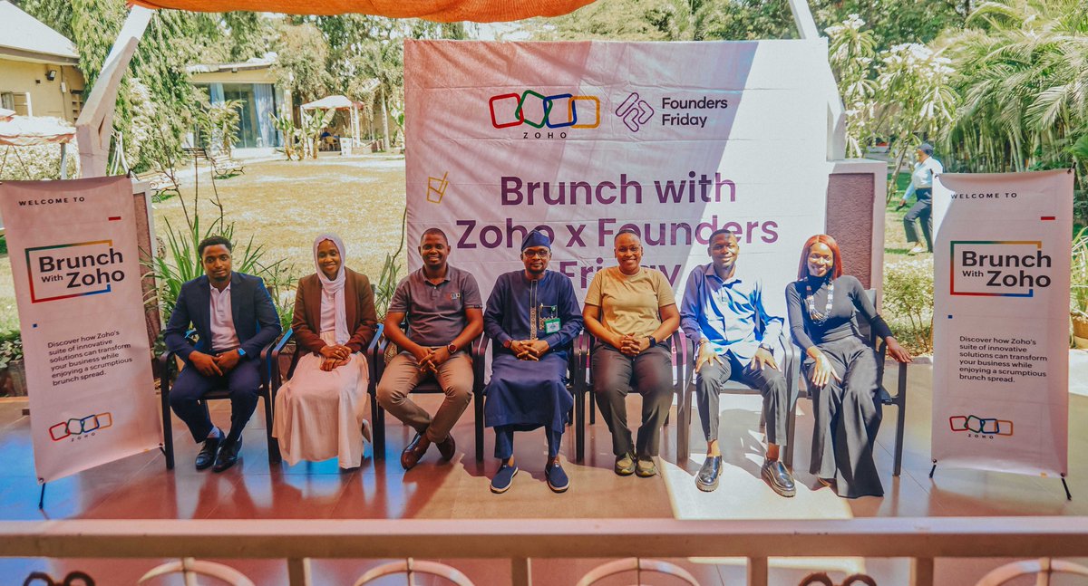 ZohoAfrica's tweet photo. Glimpses from our brunch with the Founders Friday community! From insightful conversations to tasty meals, we enjoyed sharing ideas on how best to optimize operations for budding businesses in Kaduna, Nigeria.

#BrunchWithZoho https://t.co/r86DwVVspu
