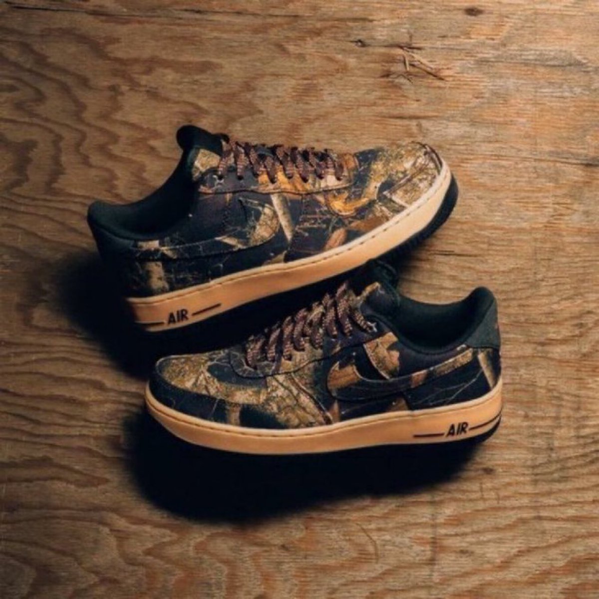 AD: $56.99 at checkout 
Nike Air Force 1 '07 Realtree 'Multi-Color'   

Shop -> mavely.app.link/e/HGLjr0rjuYb