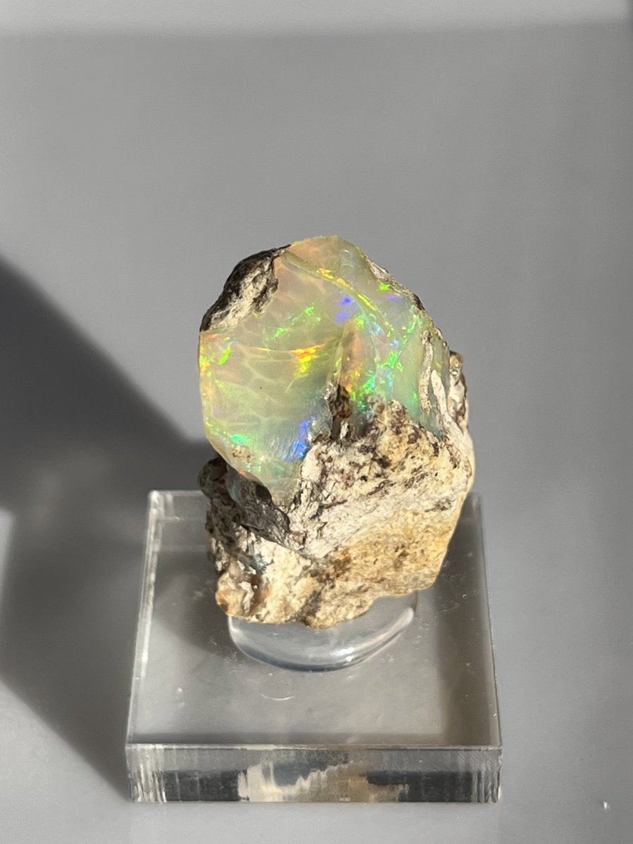 オパール 今でも一等お気に入り ここから鉱物標本収集始まった #あなた