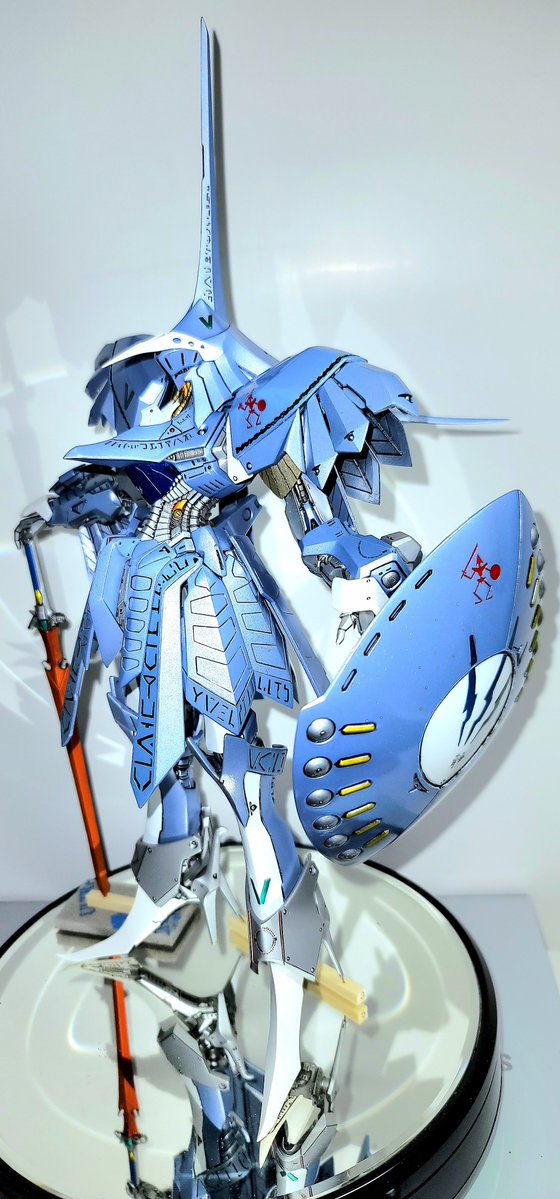 買って塗装したガレージキット見たい 95% completed 😅 I might try to