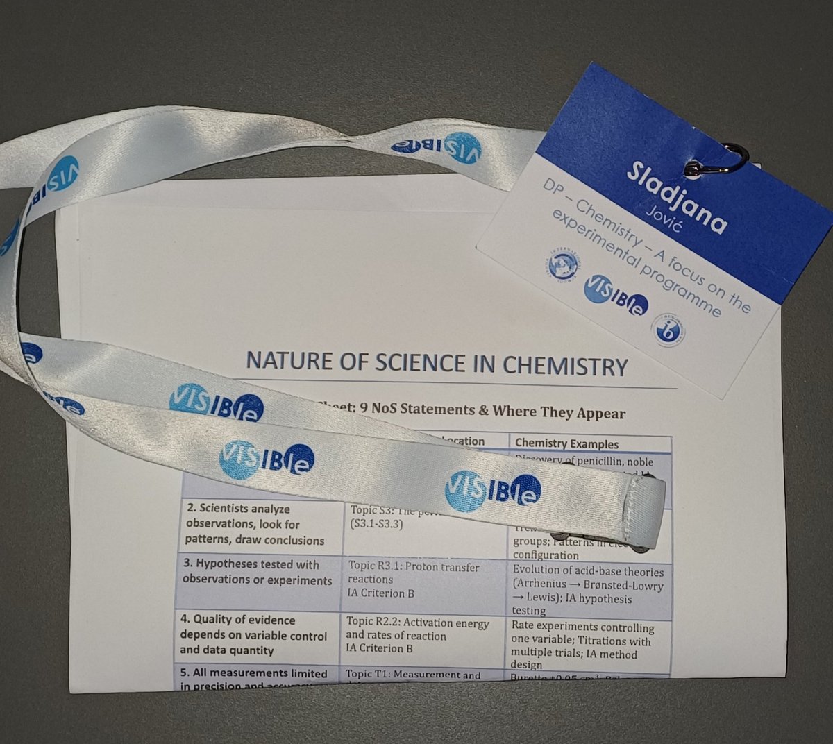 slajovic's tweet photo. IB DB visible workshop 12-14 th February 2026, Focus on experimental work.
#IBDP #Science @eu_schoolnet https://t.co/5p3lYboZTE