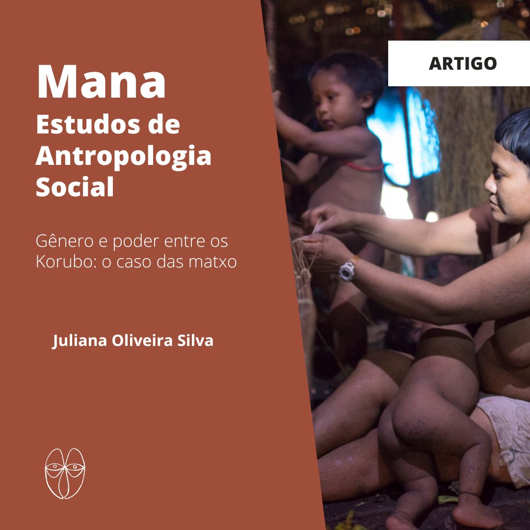 mana_revista's tweet photo. Nesta sexta-feira, recomendamos o artigo "Gênero e poder entre os Korubo: o caso das matxo", escrito por Juliana Oliveira Silva. Créditos da foto:  Paulo Mumia. Acervo do Museu do Índio/FUNAI – Brasil

Leia em: https://t.co/dZEbmTPvBi

Acesse nosso site: https://t.co/KmizvjFbMV https://t.co/zM7iwZ4ZPK