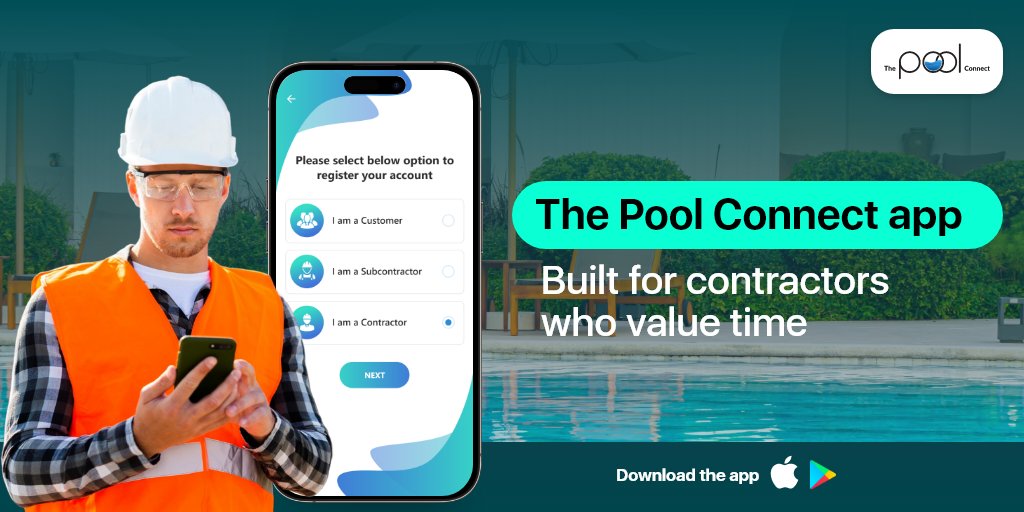 pool_connect's tweet photo. The Pool Connect app keeps your projects, connections, and communication in one powerful place. No confusion. No delays. Just smoother workflow from start to finish.
Download today.
Visit: https://t.co/blzzJKnrE4
#ThePoolConnect #PoolContractor #PoolBuilders #PoolIndustry https://t.co/zQLsvceDus