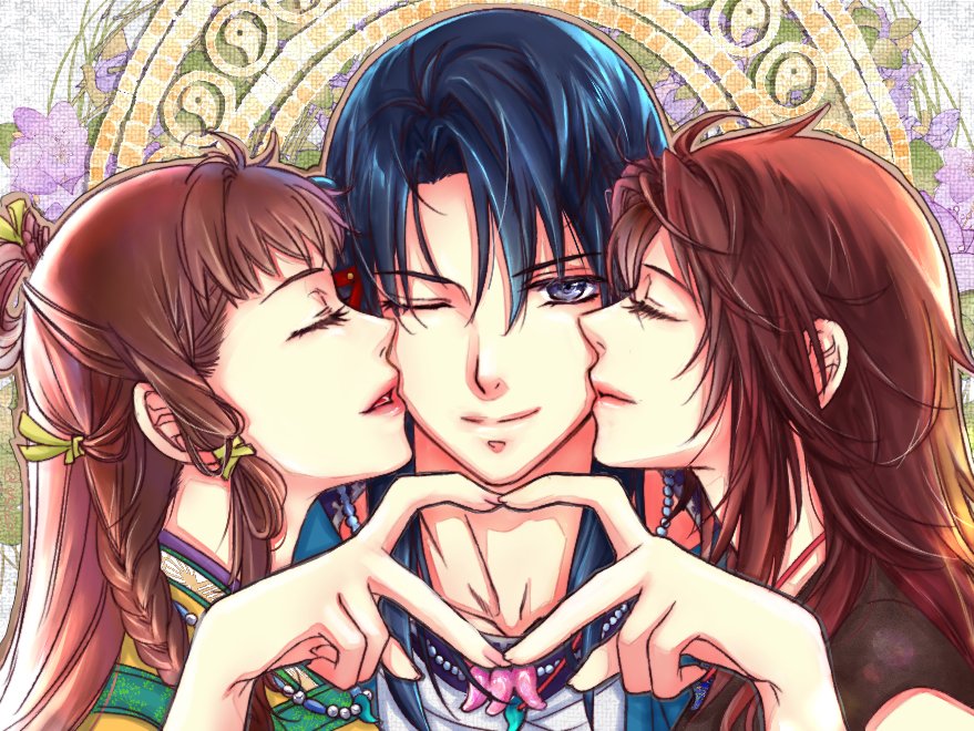 はっぴーばれんたいん🩷🩷🩷

#銀の海金の大地 
#銀金ファンアート