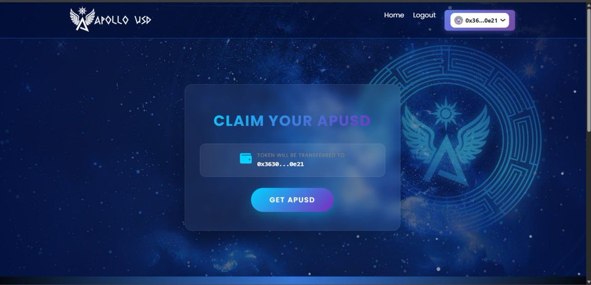 ApolloUSD is in its final stages of development. The platform will be live in the 18th of February.