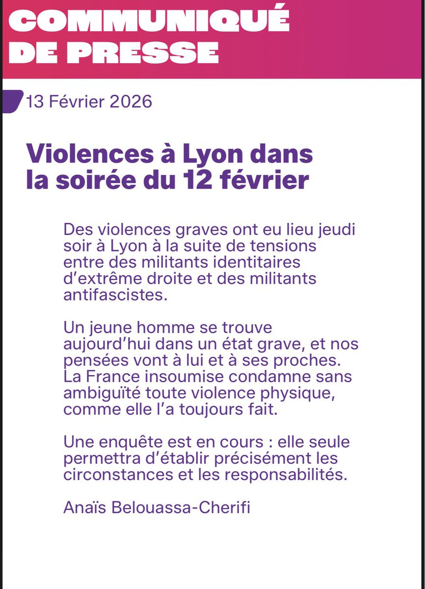 Communiqué de presse