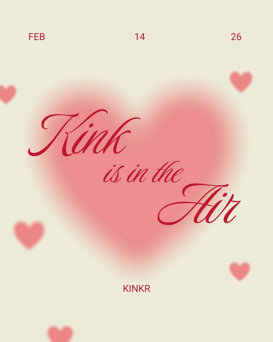 KINKRLive's tweet photo. On Valentine’s Day, Kink is in the air 😈

#KINKR
#Lifestyleapp
#Kinkeducation
#Kinkcommunity https://t.co/kw040jGZD8