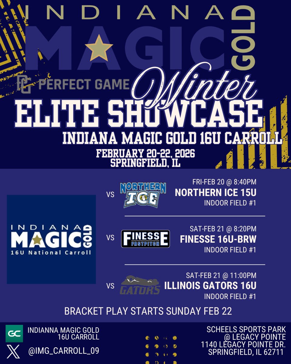 Indiana Magic Gold 16U Carroll tweet media