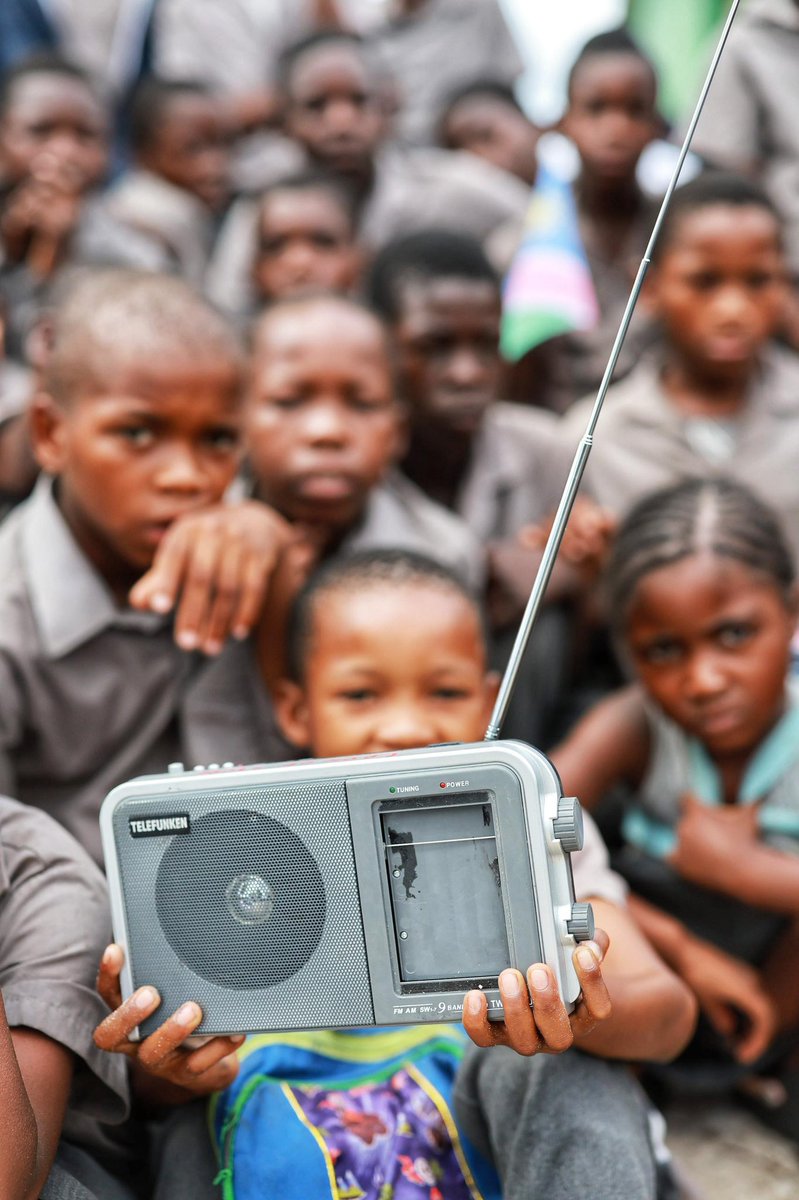 UNESCOWindhoek's tweet image. Radio connects communities. AI supports innovation. But people remain the voice!

On #WorldRadioDay 2026, UNESCO reaffirms that AI is a tool, not a voice.🌍📻 

Radio must continue to safeguard Indigenous languages and strengthen inclusive public dialogue.

Images: @MICTNamibia