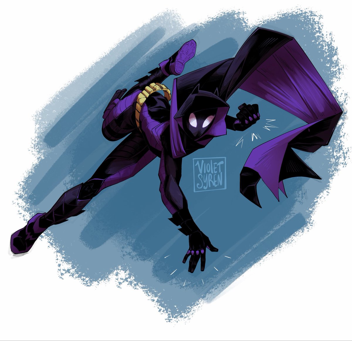 Batgirl leaping into action!