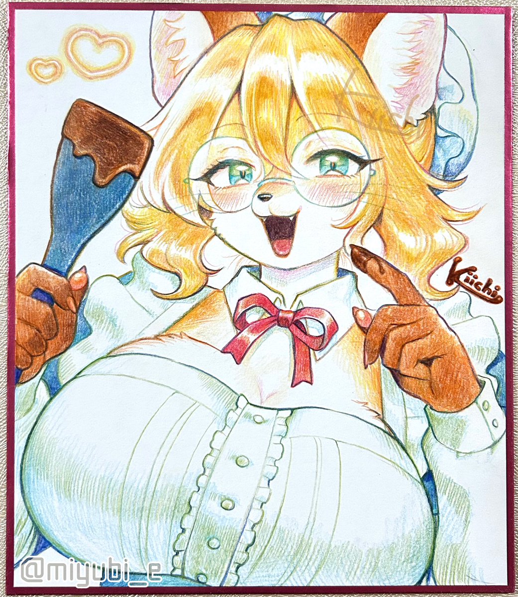 ハッピーバレンタイン🦊🧡🍫