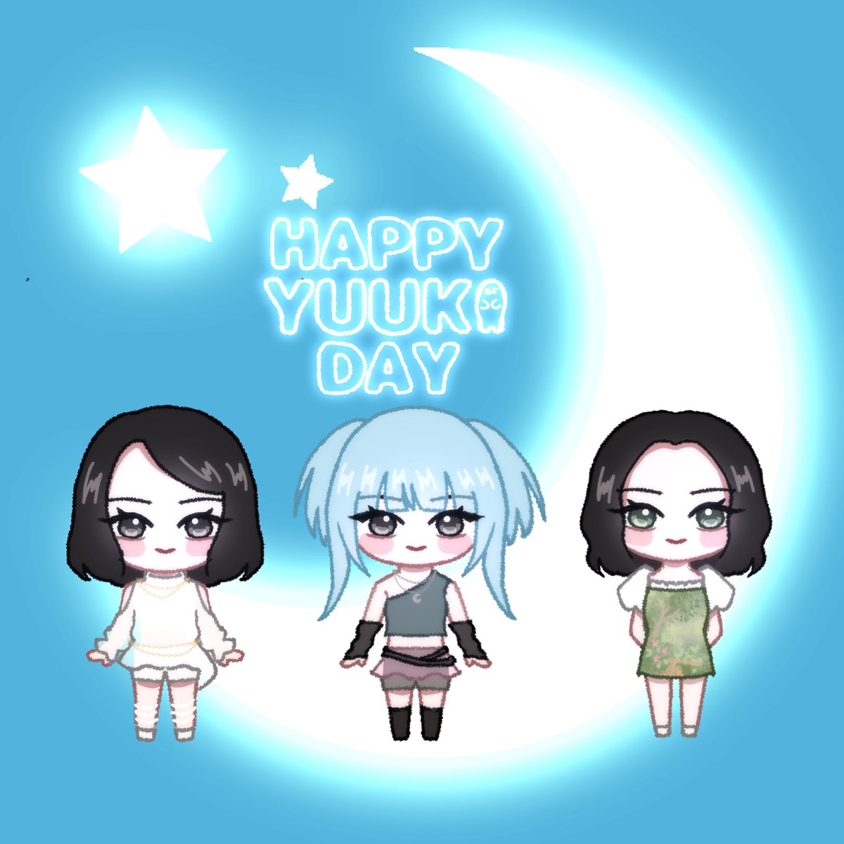 優希ちゃんお誕生日おめでとう🎂22歳の優希ちゃんも更にキラキラ輝けますように✨️ 🎀
#HAPPYYUUKIDAY 
#ゆーにょのもちもちばーすでー