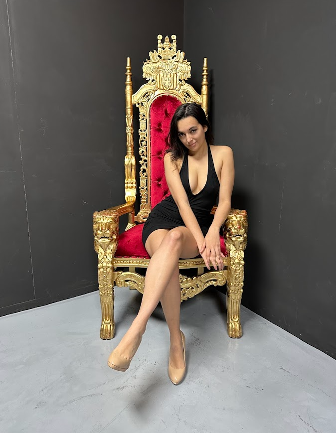 On my throne where I belong