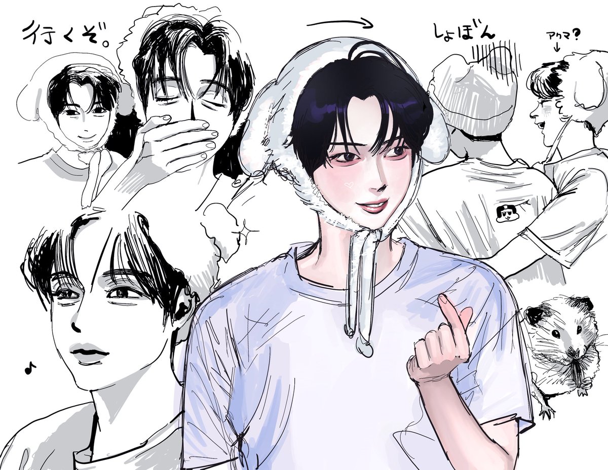 🐹🦋
 #ZB1fanart