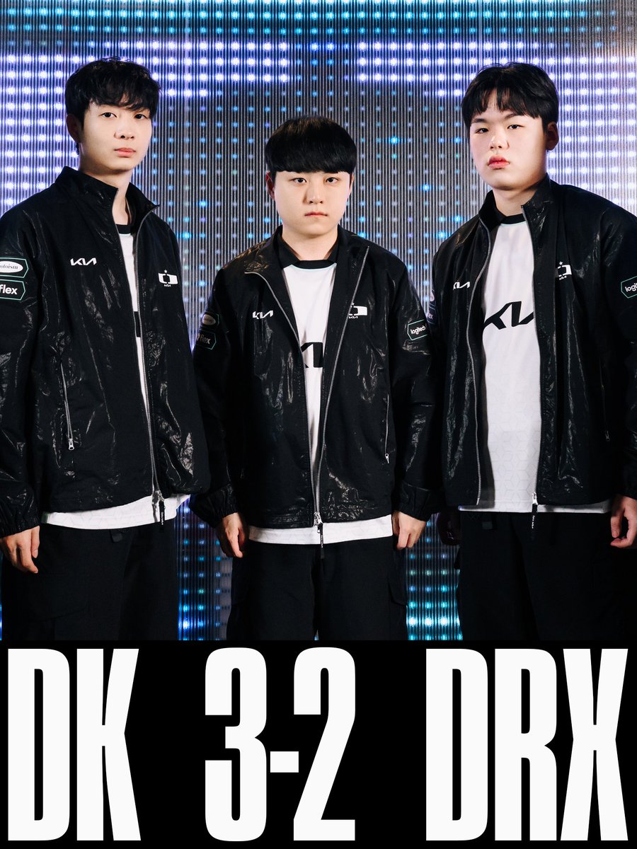 WHAT A THRILLER:

<a href="/DplusKia/">Dplus Kia</a> take down <a href="/DRX_LCK/">DRX League of Legends</a> in 5 games! #LCK