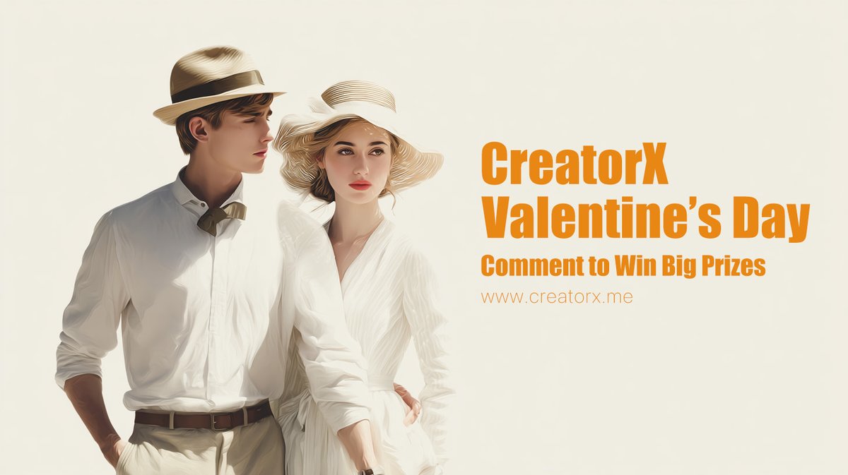 ❤️ This Valentine’s Day,
I don’t just want to send flowers.
I also want to send you money 💰

Tag the one you love most 👇

💑 Valentine’s Special Reward:
Each couple / partner can receive 520 CX Points

How to participate:
1. Repost this tweet
2. @ the one you love
3. Leave both