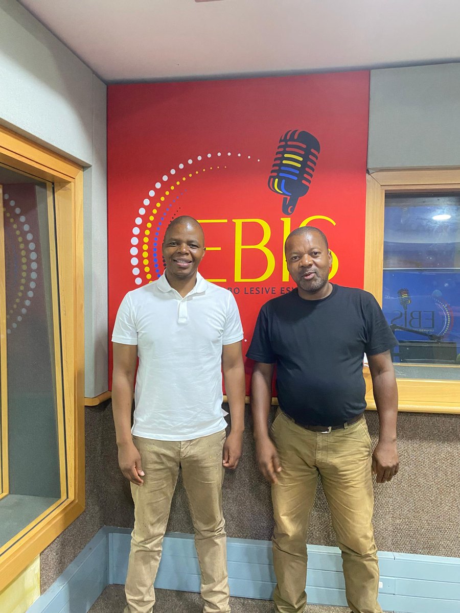 EBISRADIO's tweet photo. ποΈπ€ The future is on air!
Thulani Fakudze, Technical Services Director at ESCOMM (the regulator), talks AI & Radio this #WorldRadioDay2026 β hosted by Ndabenhle Mgundzatjani Dlamini π»β¨
Big conversation. Smart tech. Real radio vibes.
#RadioAndAI #EBISRadio https://t.co/2MqwEJzBoO