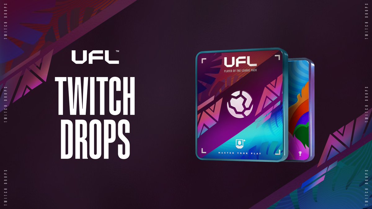 Veja livestreams de UFL com Drops ativados e ganhe:

🎁 1h → Pack de CP Melhorado
🎁 2h → Pack de LP Melhorado (novo)
🎁 3h → Pack Latam
🎁 4h → League Pack de fevereiro

🔗 Conecte as contas: auth.uflgame.com/twitch 
📕 Detalhes: ufl.link/TwitchDropsDet… 

#uflgame