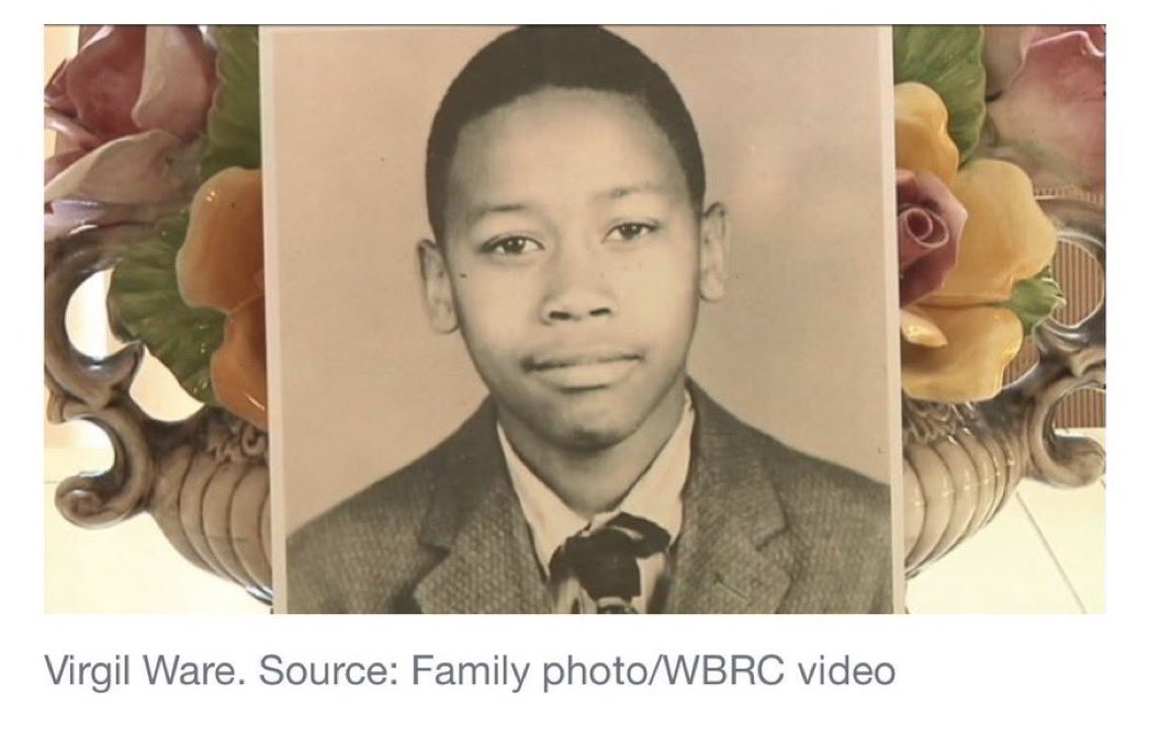 Let me introduce you to Virgil Lamar Ware. He was an eighth-grader, an A student who loved to play football. 

Virgil had a bright future. He dreamed of becoming a lawyer. 

All those hopes and dreams ended on September 15, 1963. The day he was gunned down in the aftermath of the