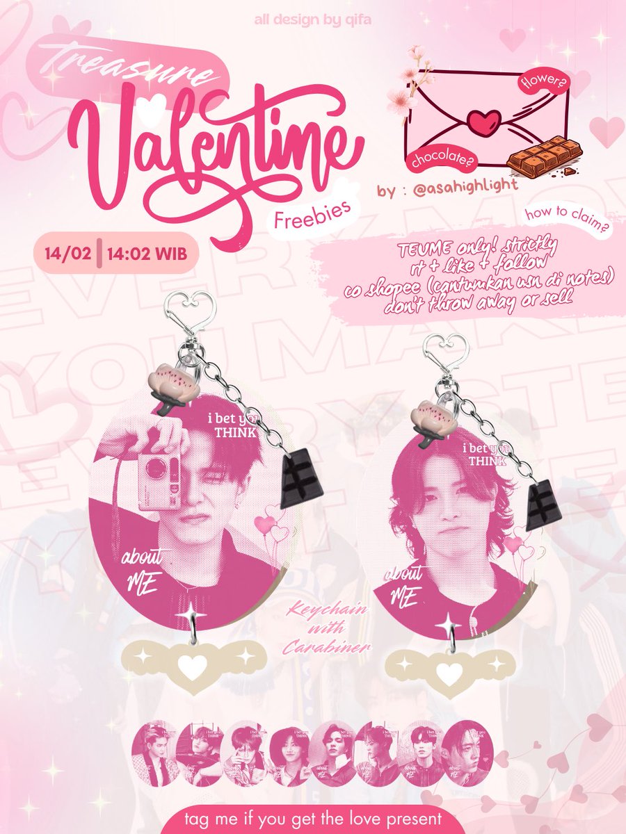 𝘪 𝘣𝘦𝘵 𝘺𝘰𝘶 𝘵𝘩𝘪𝘯𝘬 𝘢𝘣𝘰𝘶𝘵 𝘮𝘦 &amp; 𝘪’𝘭𝘭 𝘣𝘦 𝘸𝘢𝘵𝘤𝘩𝘪𝘯𝘨 𝘺𝘰𝘶… <a href="/treasuremembers/">TREASURE</a> 

TREASURE Valentine’s Freebies
by qifa | <a href="/asahighlight/">qifa 𝘧𝘰𝘳 𝘴𝘶𝘳𝘦</a>

𝙧𝙚𝙖𝙙 𝙩𝙝𝙚 𝙙𝙚𝙩𝙖𝙞𝙡𝙨!
𝘢𝘯𝘥 𝘭𝘰𝘷𝘦 𝘱𝘳𝘦𝘴𝘦𝘯𝘵 𝘤𝘢𝘮𝘦 𝘶𝘳 𝘸𝘢𝘺~

@ ᴍᴇ ɪғ ᴜ ɢᴇᴛ ᴛʜɪs ❤︎