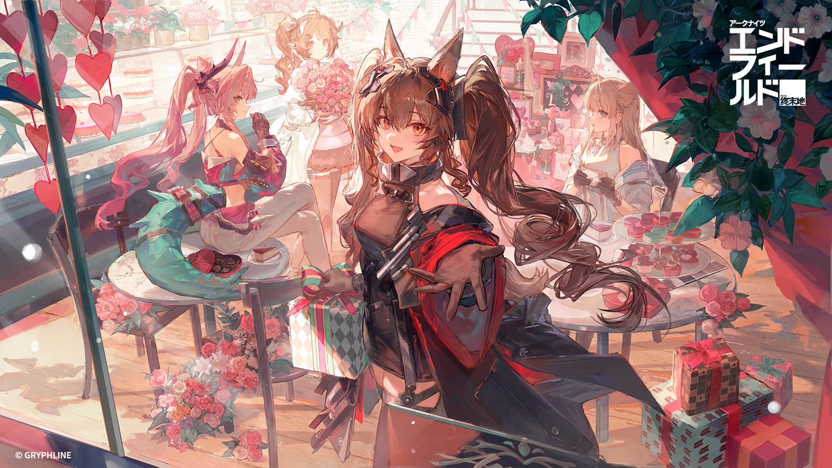 【バレンタイン】

「管理人！こっちこっち――」
風に漂う甘い香りが、午後のひとときをそっと温もりで満たしていく。

#エンドフィールド
#アークナイツエンドフィールド