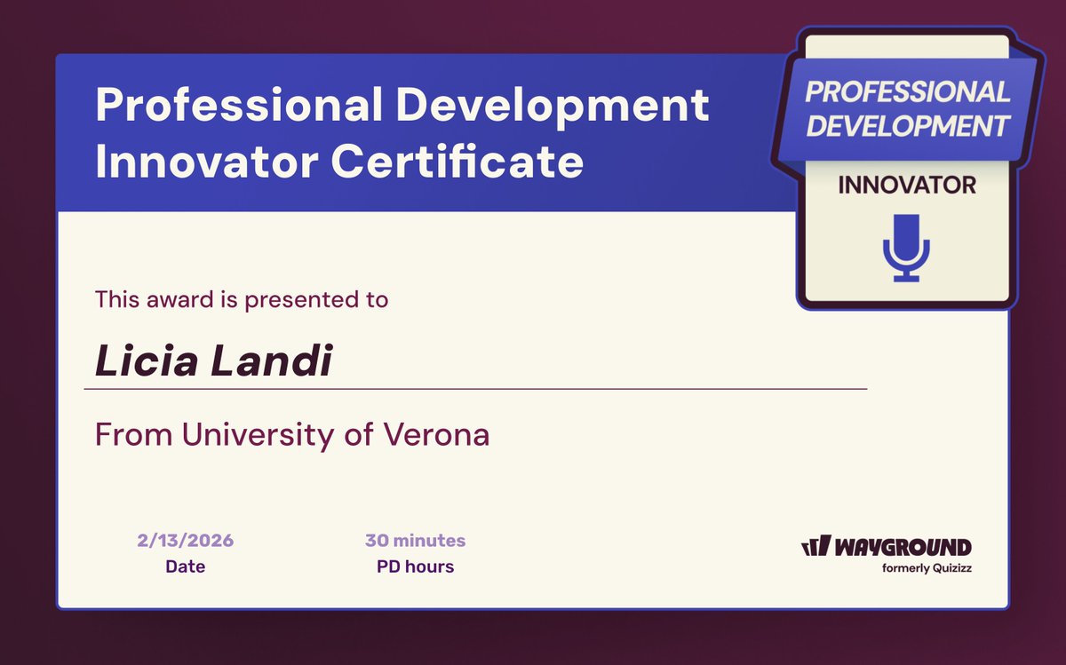 30 minutes of #professionaldevelopment that provided practical insights to share and apply in everyday practice #wayground #edtech 
30 minuti di aggiornamento che hanno offerto spunti concreti da condividere e applicare nella pratica quotidiana #aggiornamentoprofessionale