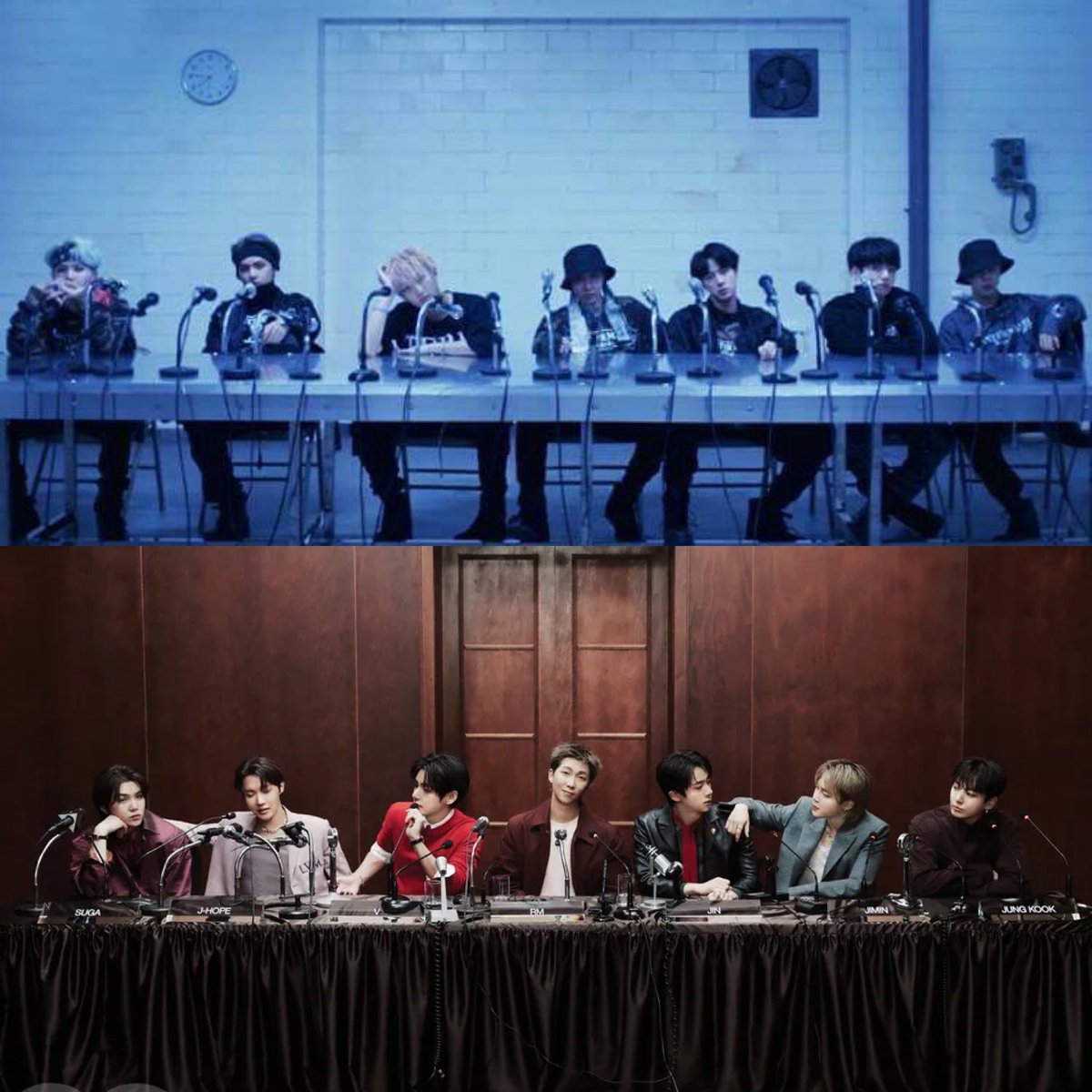 LA REFERENCIA DE ESTA FOTO DE LOS TANNIES CON MIC DROP 😭🔥