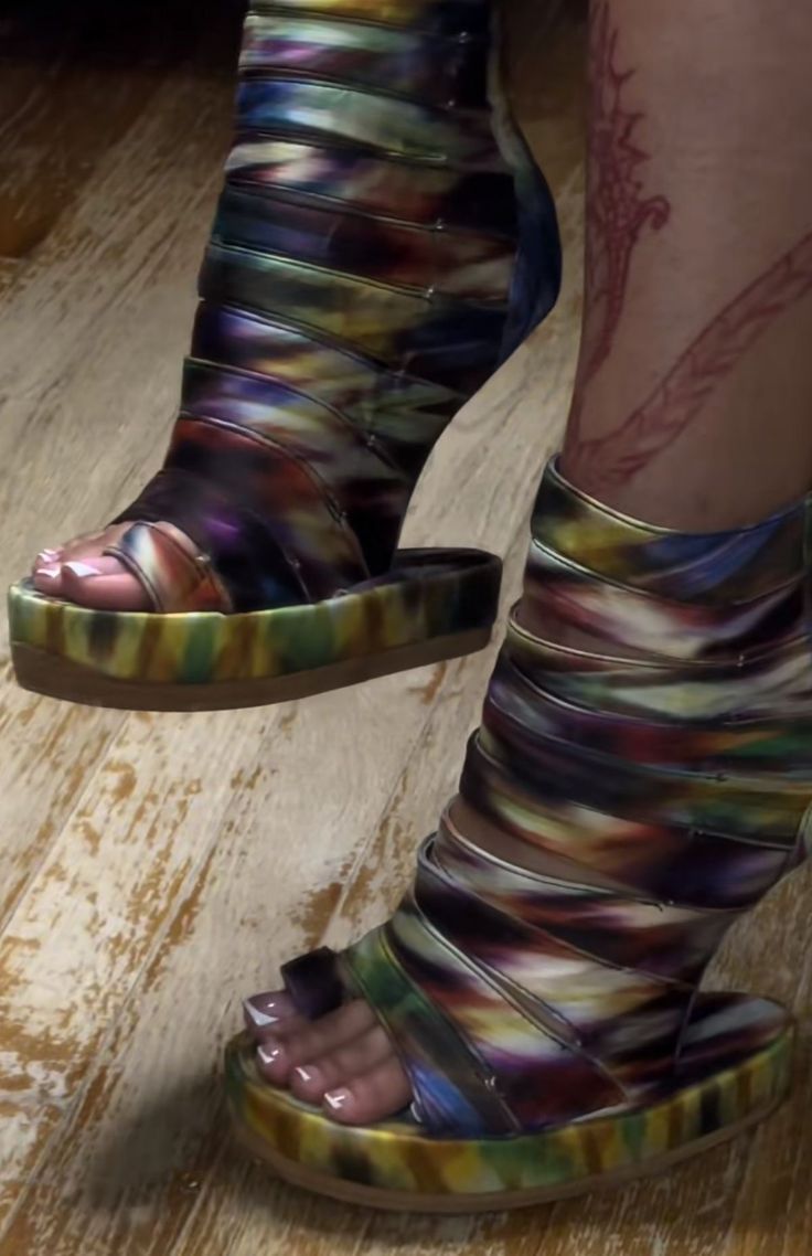 ☆Jeffrey Campbell On Deck heelless platform sandals