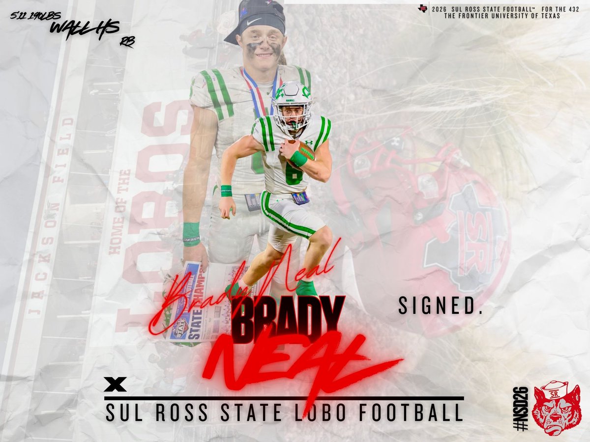 Sul Ross Football tweet media