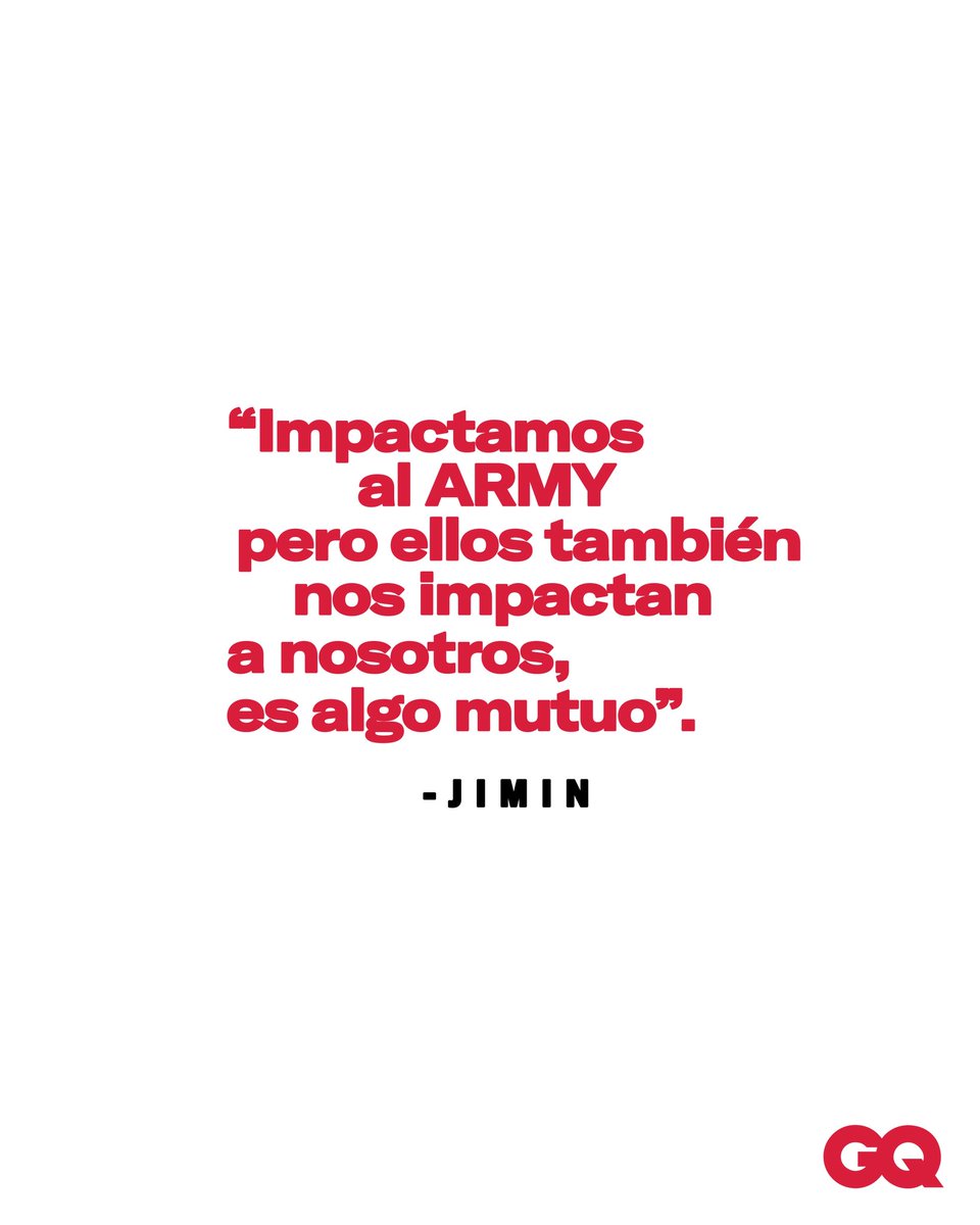 <a href="/BTS_twt/">방탄소년단</a> Jimin de BTS sobre el impacto del ARMY: “Ni siquiera sé cómo devolver tanto amor, porque he recibido muchísimo y es completamente incondicional” gq.com.mx/articulo/bts-e…