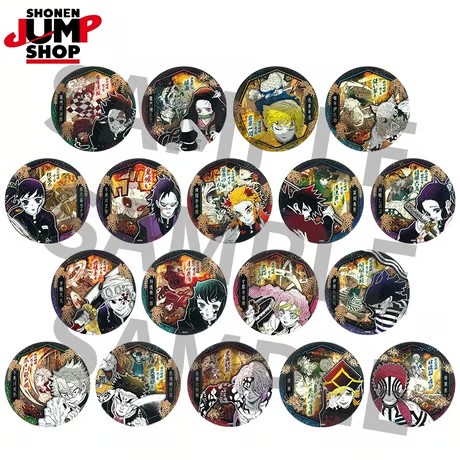 สินค้าเข้าใหม่จากเรื่อง Kimetsu no Yaiba [JUMP SHOP] -Badge Collection ...
