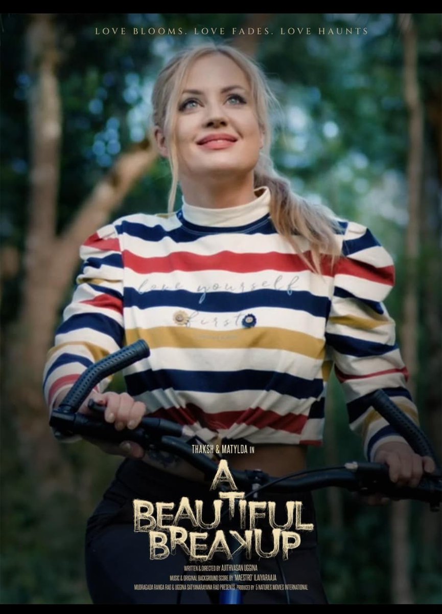 Konduanji05's tweet photo. Pure emotions. Realistic love. Healing through heartbreak. 💔
#ABeautifulBreakup is a journey many of us will relate to.
#ABeautifulBreakupMovie #Thaksh #matylda #AjithvasanUggina #Ilaiyaraaja #ilayaraaja https://t.co/hweZ216iIN
