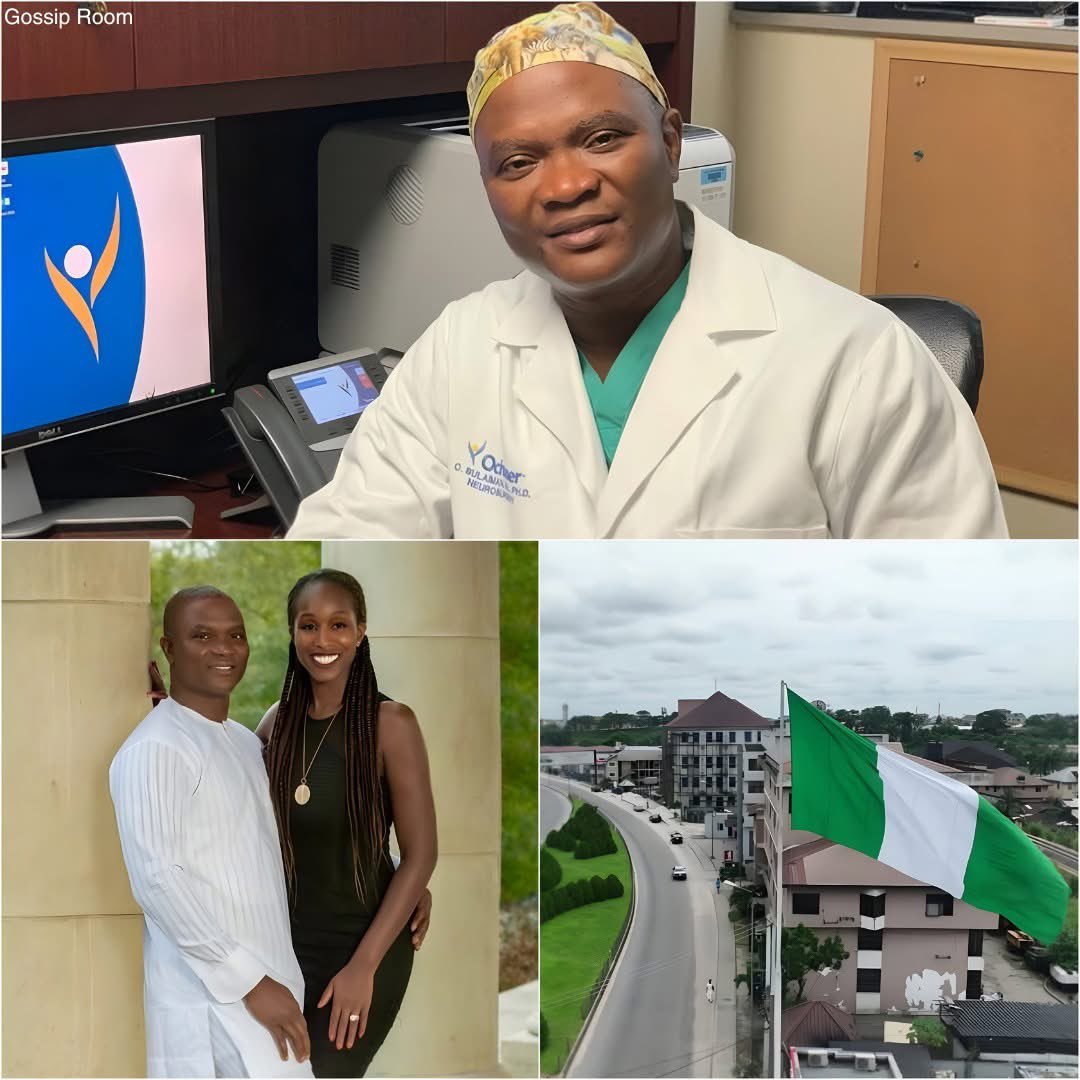 🚨 Ce neurochirurgien quitte les États-Unis chaque mois et sacrifie 25 % de son salaire pour opérer gratuitement des patients au Nigeria.

Issu d’un milieu modeste, le Dr Olawale Sulaiman veut redonner à son pays d’origine. Avec son épouse, il a fondé "RNZ Global", offrant soins