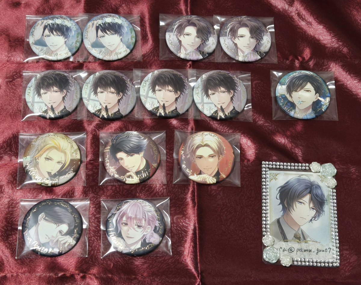 交換】スタマイ VD POP UP 缶バッジ 譲▶︎関 青山 夏目 渡部 今大路