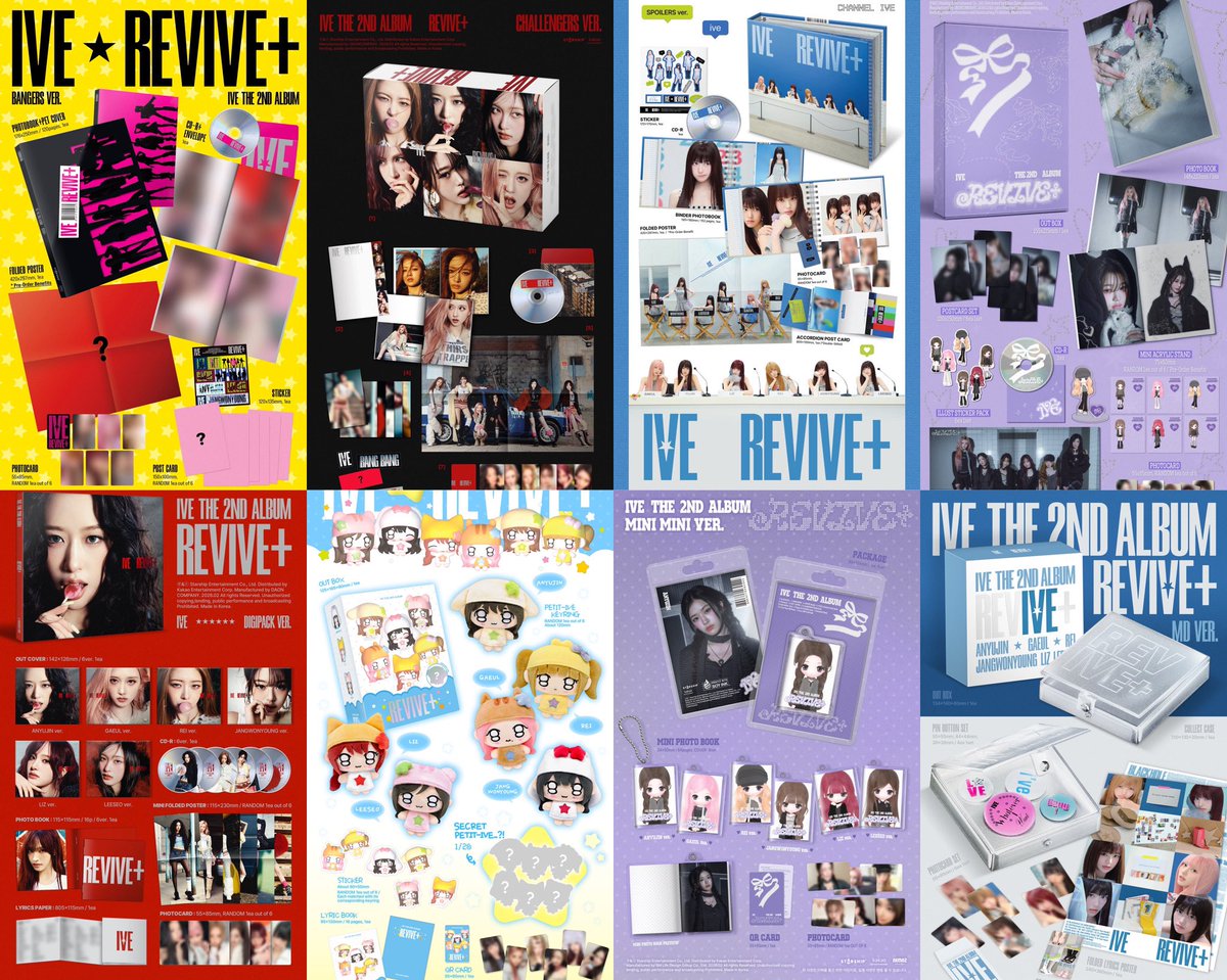 🤍🤍🤍 IVE [REVIVE+] 🤍🤍🤍 ＼ 本日でた新情報まとめ ／ ▷新形態 3