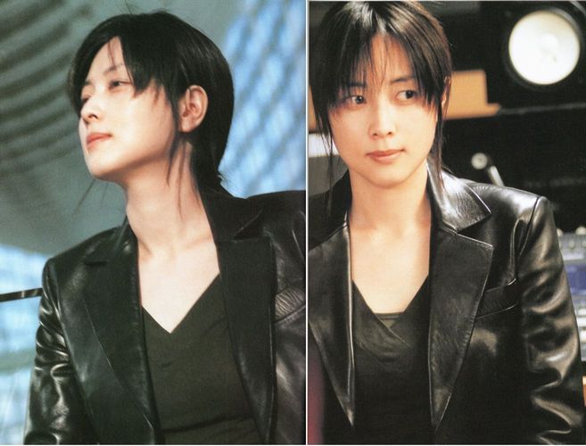 写真の20代の坂井泉水さん30代の坂井泉水さんどちらも好き