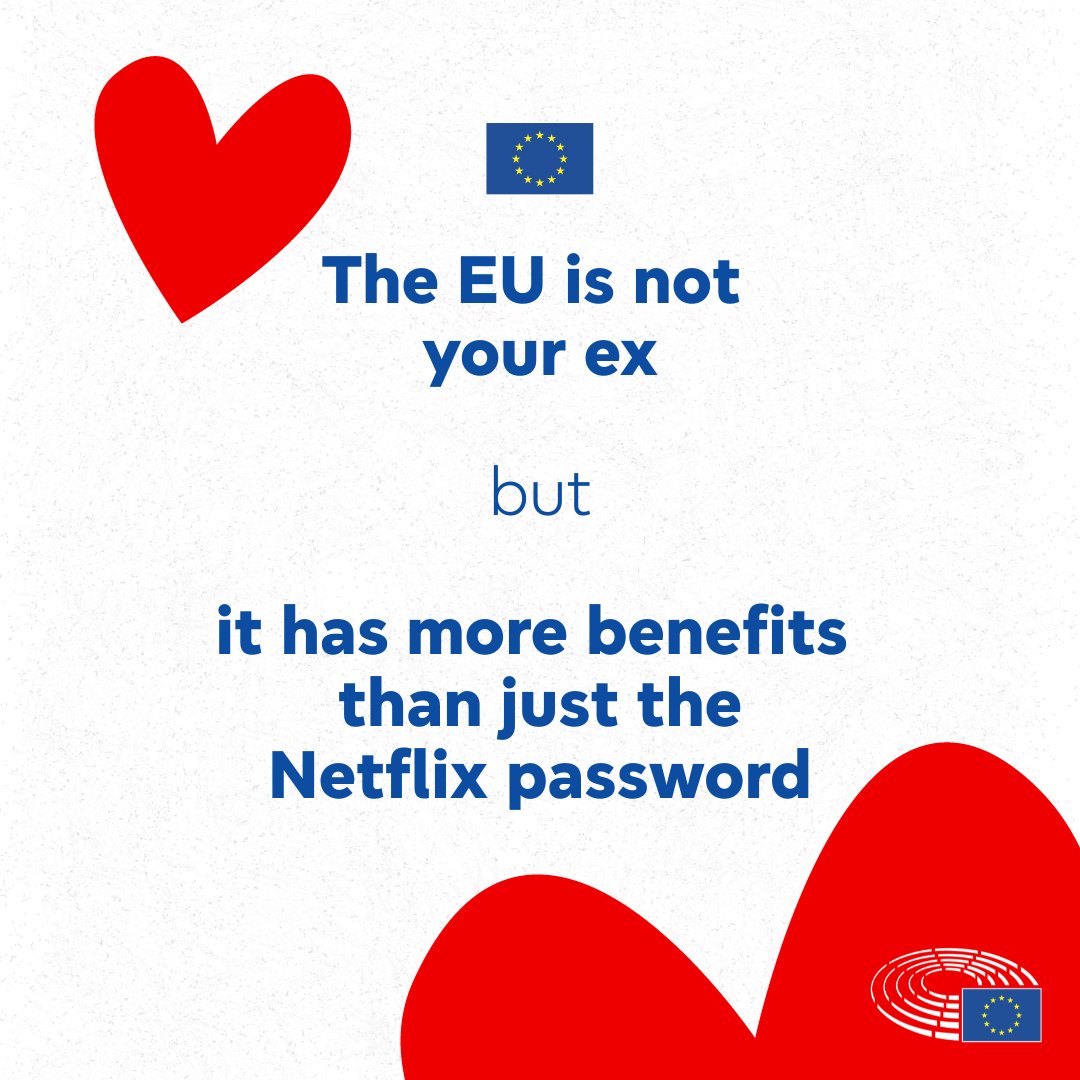Will EU be my Valentine? ❤️

There are many reasons to love the European Union.

Check them out: link.europa.eu/wtQkJJ
