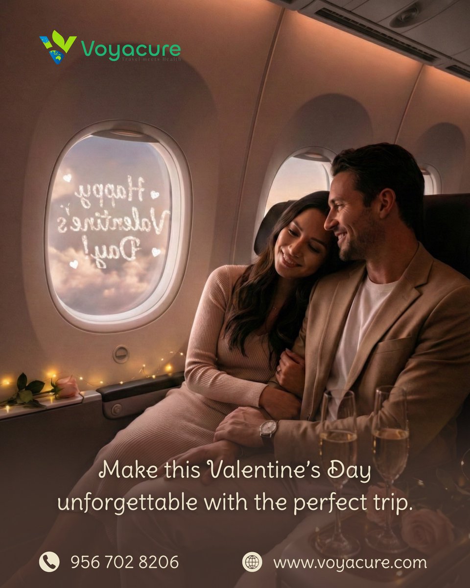voyacure's tweet photo. 💕Looking for the perfect Valentine’s surprise?
Skip the usual gifts. Imagine revealing boarding passes instead.
From takeoff to touchdown, let love travel with you. A romantic trip is a story you’ll tell forever, 
Book Now! https://t.co/5KMxe4x2fx