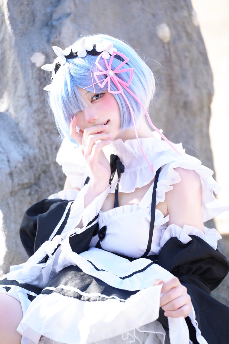 koto_cos35p's tweet image. リゼロ/レム  #Cosplay #remu 

         すきです