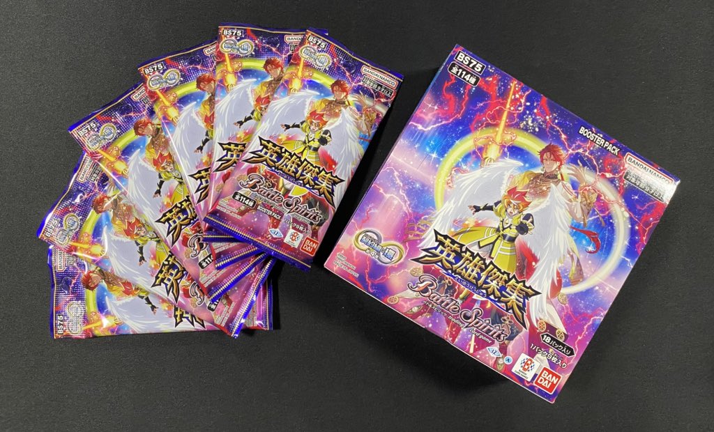 商品情報】 #バトスピ #英雄傑集 2/14(土)開店時より バトルスピリッツ