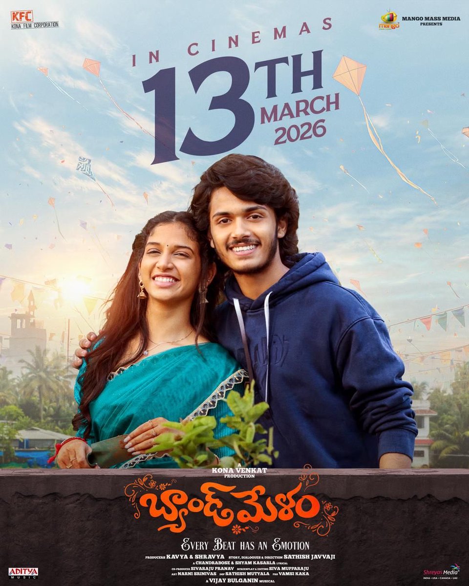 RELEASE DATE LOCKED: 
#BandMelam in cinemas on March 13th, 2026 🎶🎬