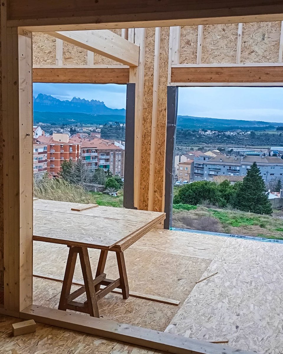 fustesgraus's tweet photo. 🏡 Nou habitatge de #fusta en construcció.

#EstructuresDeFusta #Arquitectura #Sostenible https://t.co/MLP29RuLYt