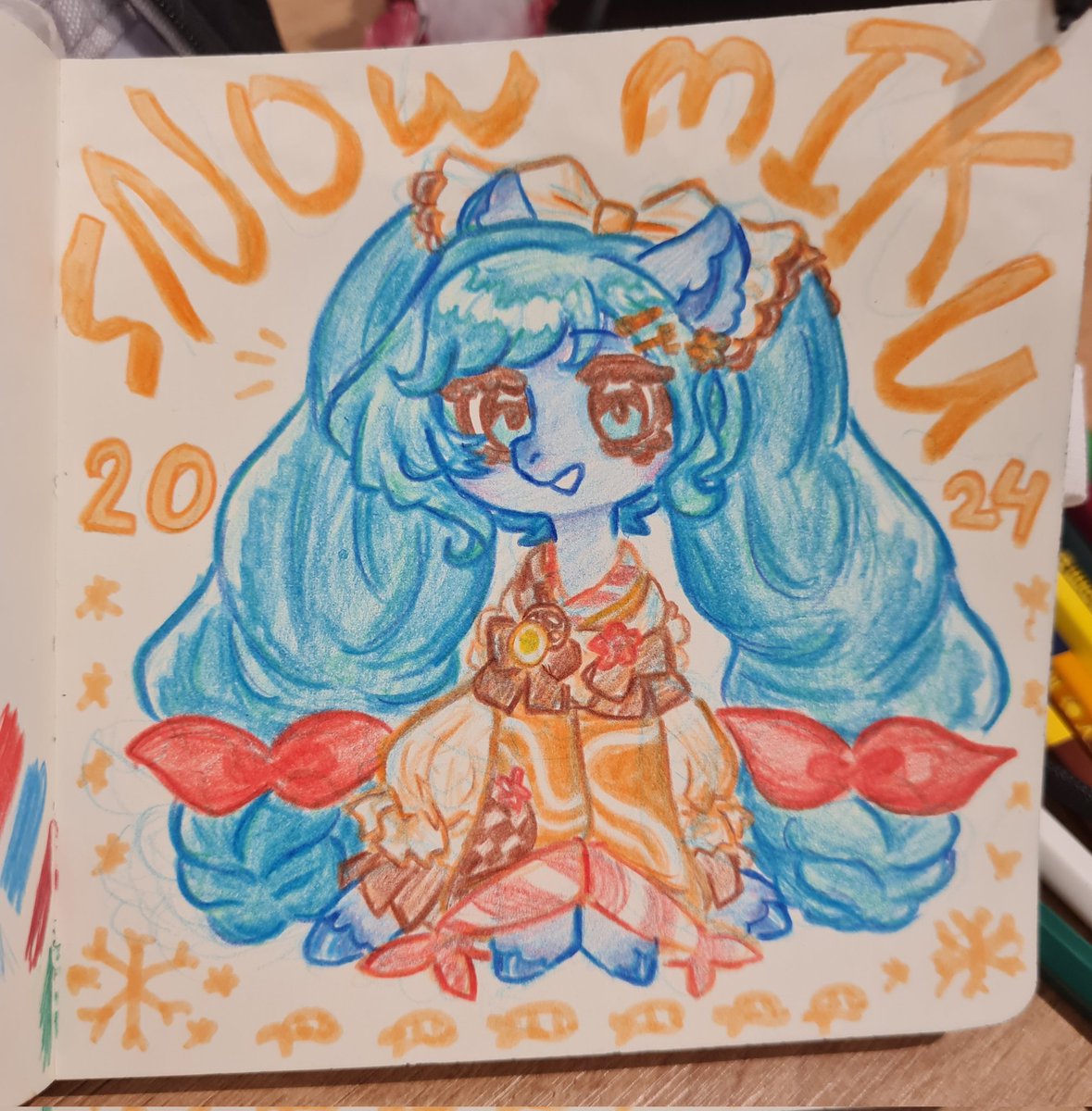 Tembiess2's tweet photo. snow miku 2024 but pony!!!

#HatsuneMiku #hatsunemiku #Vocaloid https://t.co/ooU768a7aH