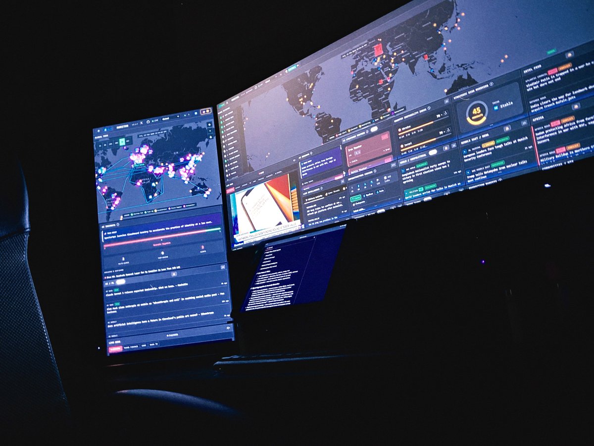 CIA作戦室風のリアルタイム世界監視ツール「World Monitor」が話題