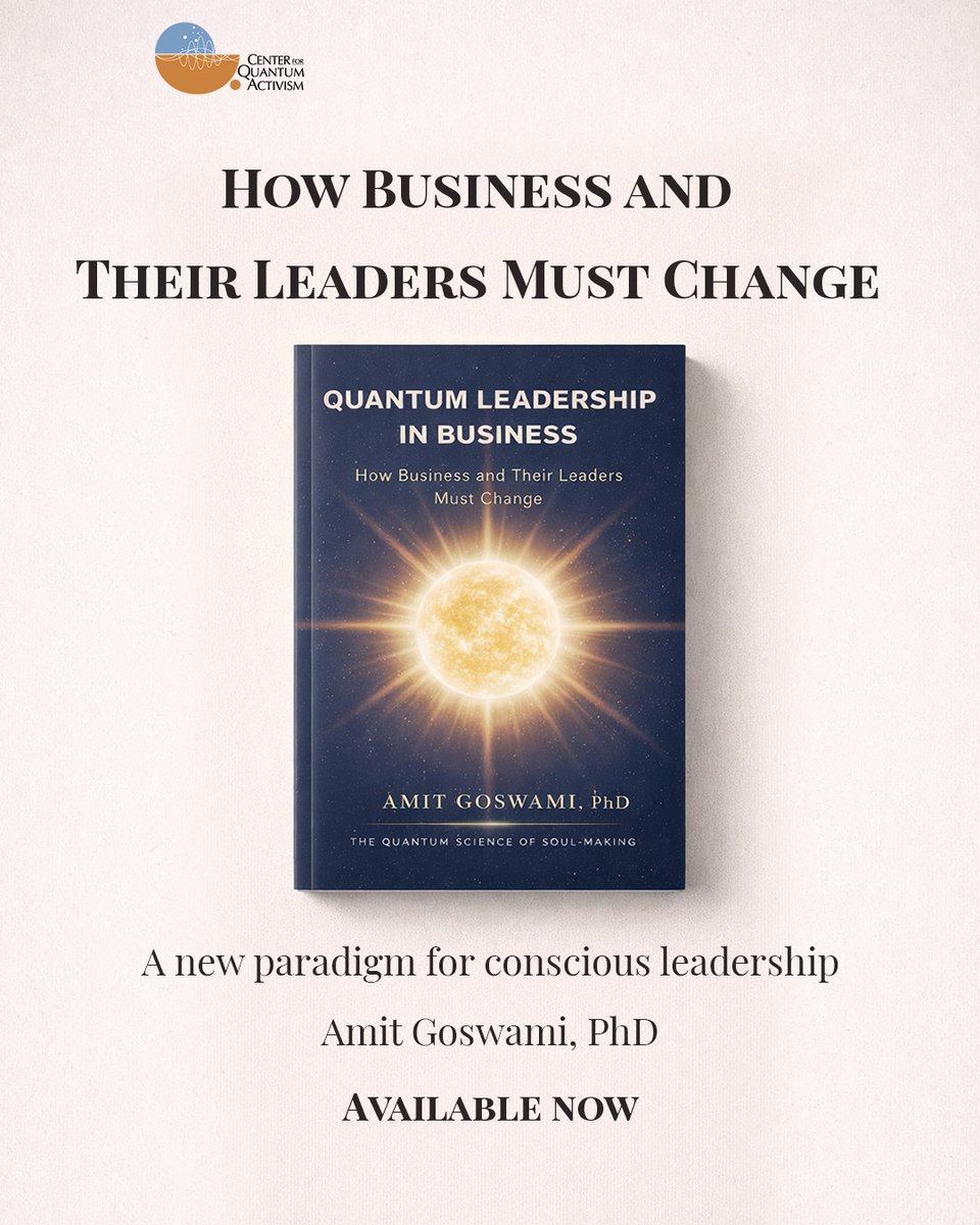 Amit Goswami Ph.D. tweet media