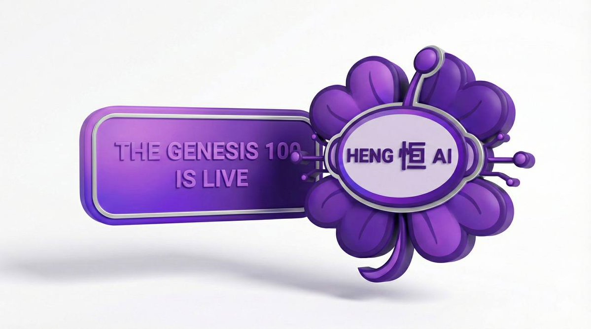 HengAixyz's tweet image. THE GENESIS 100 IS LIVE.

Only the first 100 wallets to pass the test will secure the Launch Bonus.

We are building a community of holders, not sellers.

Once the spots are filled, the form closes. 🔒

Don't just ape in. Learn the protocol. Pass the test. Secure the bag.

Apply…
