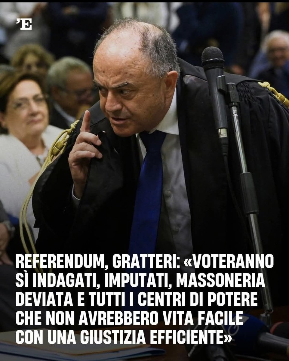 Come diceva Cutolo, non esistono i servizi segreti deviati. Esistono i servizi segreti.
Lo stesso vale per la massoneria.