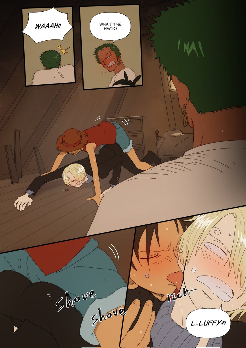 OLU_1132's tweet photo. Echoes of the Triangle(All 37P) 

P04-P05

#ゾロサン #zosan ⚠️lusan https://t.co/9m8ADjQyq0