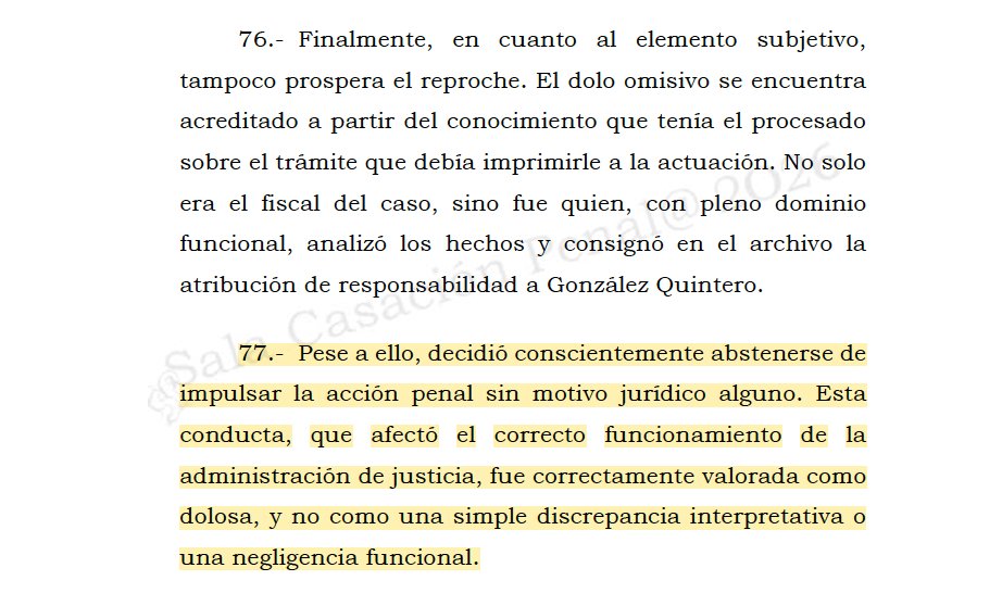 Melovides's tweet photo. Condenan por prevaricato por omisión a un fiscal que, en el marco de una indagación, concluyó que el presunto responsable era una persona distinta del indiciado; sin embargo, no impulsó la acción penal contra ese nuevo sujeto. https://t.co/VgGnLlGuDX https://t.co/EOTMPDWKic