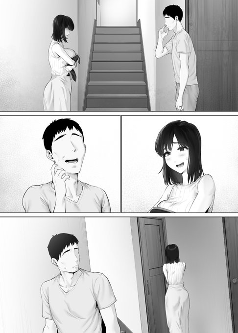 昨日の今日で気まずい空気が流れる夫婦。 